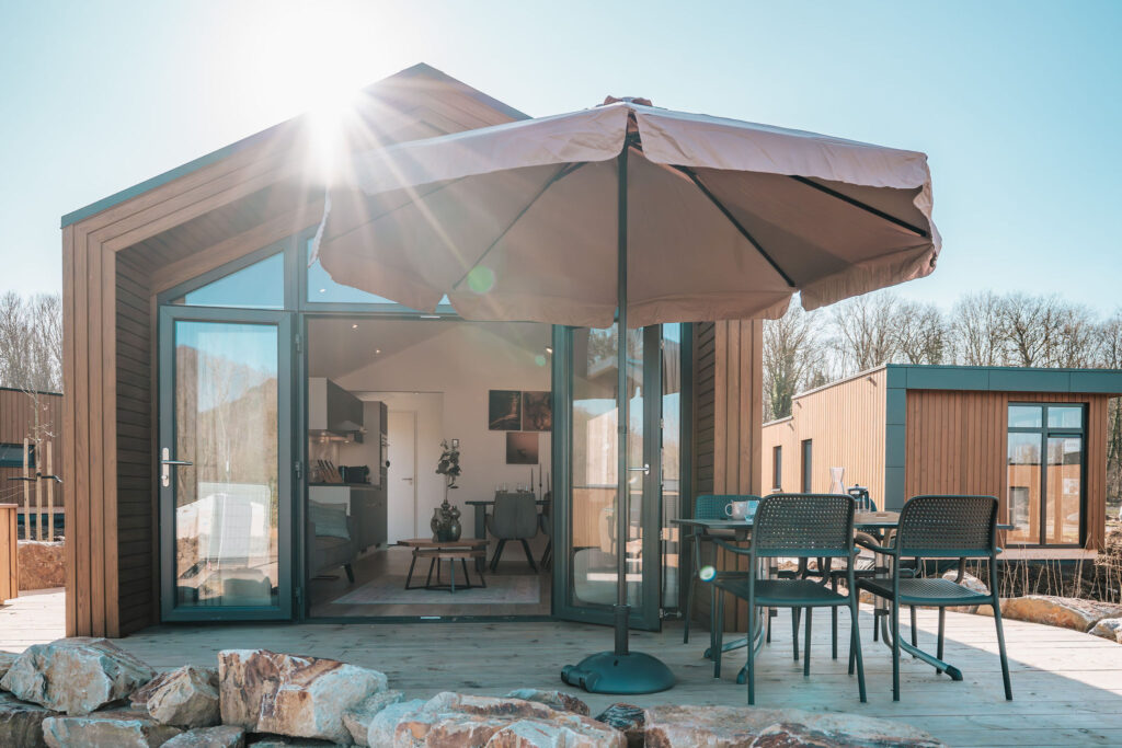chalet de la foret namur terras